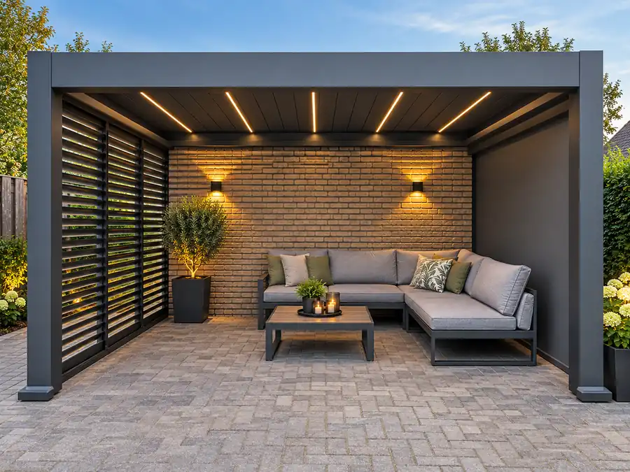 Pergola bioclimatique DeVo Select 300 × 300 cm